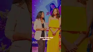 Let&rsquo;s meet Kajal Aggarawal #event #minivlog #kajalagarwal #kajalaggarwal #celebritymeetup