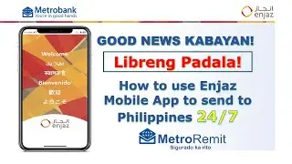 ENJAZ FREE ONLINE REMITTANCE | PADALA SA PINAS  LIBRE NA | METROREMIT SAUDI ARABIA