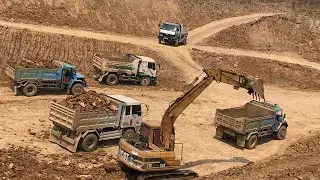 Watch These Giant Machines Move 500 TONS of Earth in Minutes