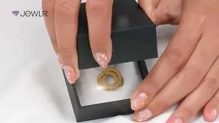 Jewlr | Personalized Russian Rings Necklace
