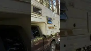 1968 Red Dale truck camper