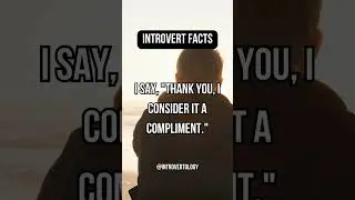 When someone calls me 'introspective'... #shorts #introvertfacts #subscribe