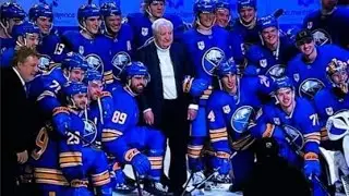 Buffalo Sabres beat the Nashville Predators infront of a Full house at Key Bank Center