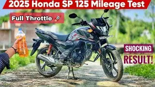 2025 Honda SP 125 Top Speed Mileage Test🔥 | Unbelievable Result 🤯 | 