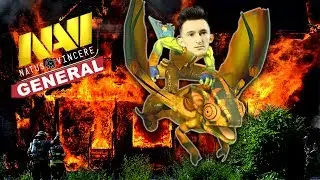 Na`Vi.GeneRaL Sets on Fire Crazy Offlane Batrider | Dota 2 Gameplay
