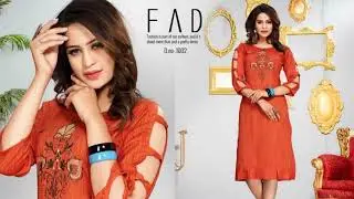 Trendy Pearl Heavy Rayon Kurti Collection - 2019
