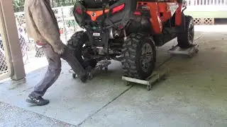 ATV Space saving storage idea.