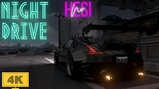 Assetto Corsa / Nissan 370z Widebody / NoHesi / Night Drive / Hardwave / 1440p /