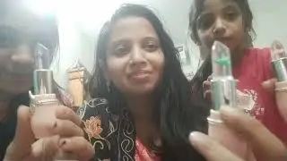 Clear flower lipstik (gift from grani)