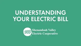 Understanding Your SVEC Electric Bill