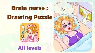Brain nurse : Drawing Puzzle Gameplay | All levels| Level 1-100 | Solution/Walkthrough