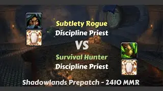 Subtlety Rogue Shadowlands Prepatch - Rogue CC vs Hunter CC