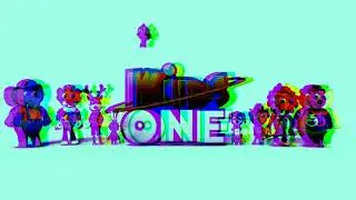 Kids one intro logo effect 