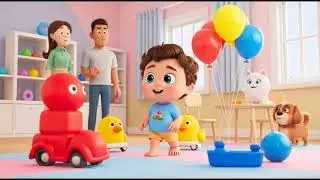 Bouncy bouncy balloon 🎈| baby kids rhymes with sunny star 