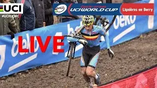 Full Replay | Elite Women&rsquo;s Race | 2015-16 Cyclo-cross World Cup &ndash; Lignieres-en-Berry, France