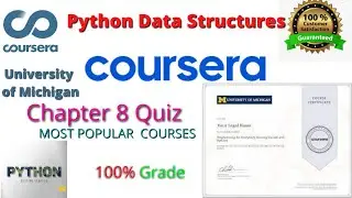 Python Data Structures Chapter 8 Quiz Answers [ Coursera] Programming For Everybody Chapter 8 Quiz