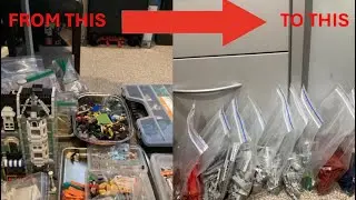 We are Doing a lot of Lego Sorting!