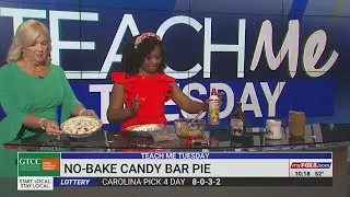 MasterChef Junior's Jordyn Joyner teaches Cindy Farmer how to make candy bar pie