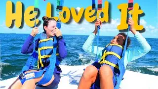 A Special moment in the Sky: Parasailing in Key West