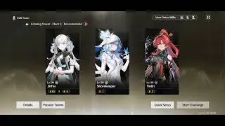 Jinshi, Yinlin, Shorekeeper Rotation