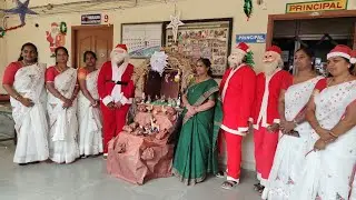 ☃️Christmas celebration in Thirumurugan arts and science college for women