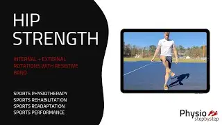 HIP STRENGTH - Internal + External Rotations with Resistive Band (1170)