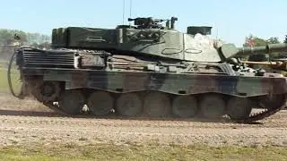 Leopard 1 in action