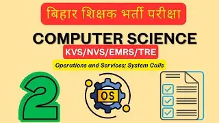 Basics of Operating Systems: Operations and Services; System Calls 2 |  TRE 4.0 CS KVS/NVS/EMRS/TRE