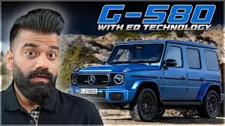Mercedes G580 with EQ Technology First Look - The Electric G-Wagon with G Turn🔥🔥🔥