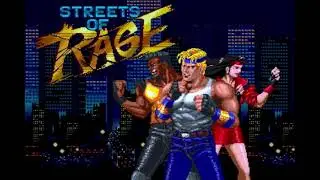 Streets of Rage (Sega Genesis) Playthrough Blaze Sega Megadrive