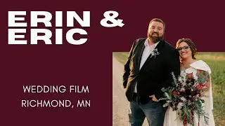 Fall Backyard Elopement | Erin + Eric | Richmond Minnesota Wedding Video