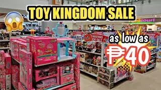 TOY KINGDOM SALE as low as 40 pesos TOYS SALE 2022