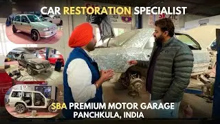 CAR RESTORATION | SPECIALIST | SBA PREMIUM MOTOR GARAGE, PANCHKULA, INDIA