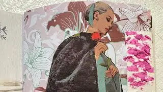 2-Je r&eacute;alise un junk journal en suivant les consignes hebdomadaires du d&eacute;fi de @CocoMadeMoiSeule 