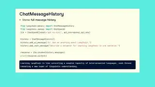 3-(Introduction to LangChain & Chatbot Mechanics)-Managing chat model memory