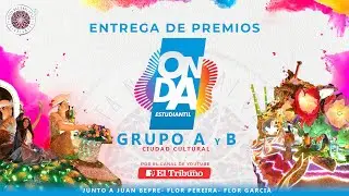 🚨 #ondaestudiantil Entrega de premios a las CARROZAS del Grupo 
