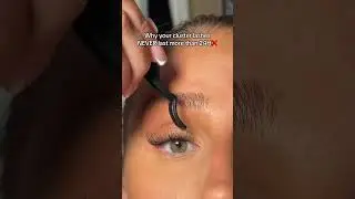 Why your cluster lashes don&rsquo;t last longer than 24 hours #clusterlashes #diylashextensions