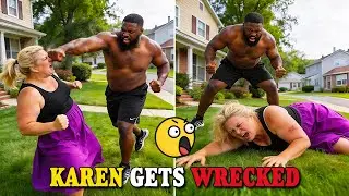 Karen Gets WRECKED in SAVAGE INSTANT KARMA | Ultimate Karen Compilation Moments Caught on Camera #4