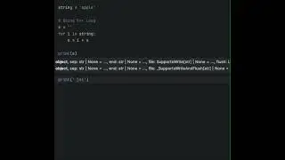 Reverse a string