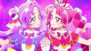[1080p] Cure Answer & Cure Mystique Transformation {Star Detective Precure