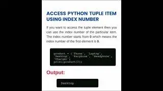 Tuples in python// #coder #coding #programmer #learnpython#programming #python #Coding_Hub