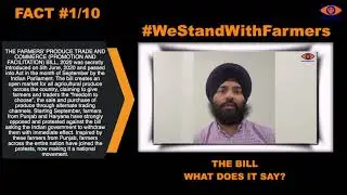 Farmer's Protest in India - TEN FACTS you need to know (1/10) - #FarmersProtest10Facts