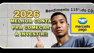 MELHOR CONTA DIGITAL PRA COME&Ccedil;AR A INVESTIR EM 2026