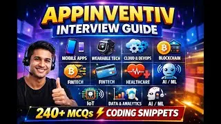 💻 Appinventiv Interview Questions 2026 | Mobile, AI, Cloud, Blockchain & More! Campus Drive 2026🚀