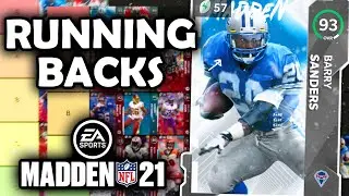 RANKING the BEST Running Backs in Madden 21 Ultimate Team (Tier List)