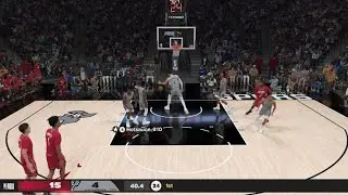 NBA 2K26 x Houston vs Spurs