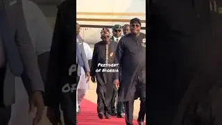 President Of Nigeria, Bola Ahmed Tinubu Arrives In Ghana For JDM&rsquo;s Inauguration