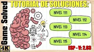 Brain Test: Acertijos Enga&ntilde;osos || Tutorial Niveles 111, 112, 113, 114, 115 (LEER INFO)