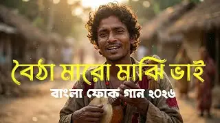 ২০২৬ সালের সেরা ফোক গান? বৈঠা মারো মাঝি ভাই (নতুন সংস্করণ) @arifautotune #music #folkgaan