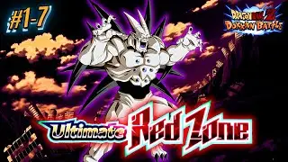 Ultimate Red Zone | GT | Stage 1 - 7 | ALL MISSIONS | NO ITEMS (DBZ: Dokkan Battle)